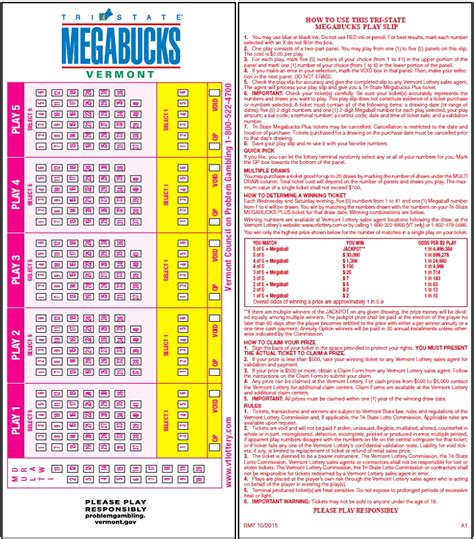 vt lottery megabucks|Vermont (VT) Lottery Results .